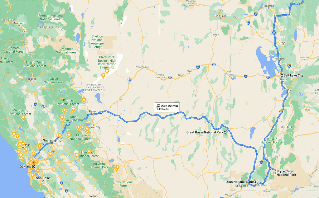 Great Western Loop Map The Great Western Loop, Part 2: Red | Nicholas Waton